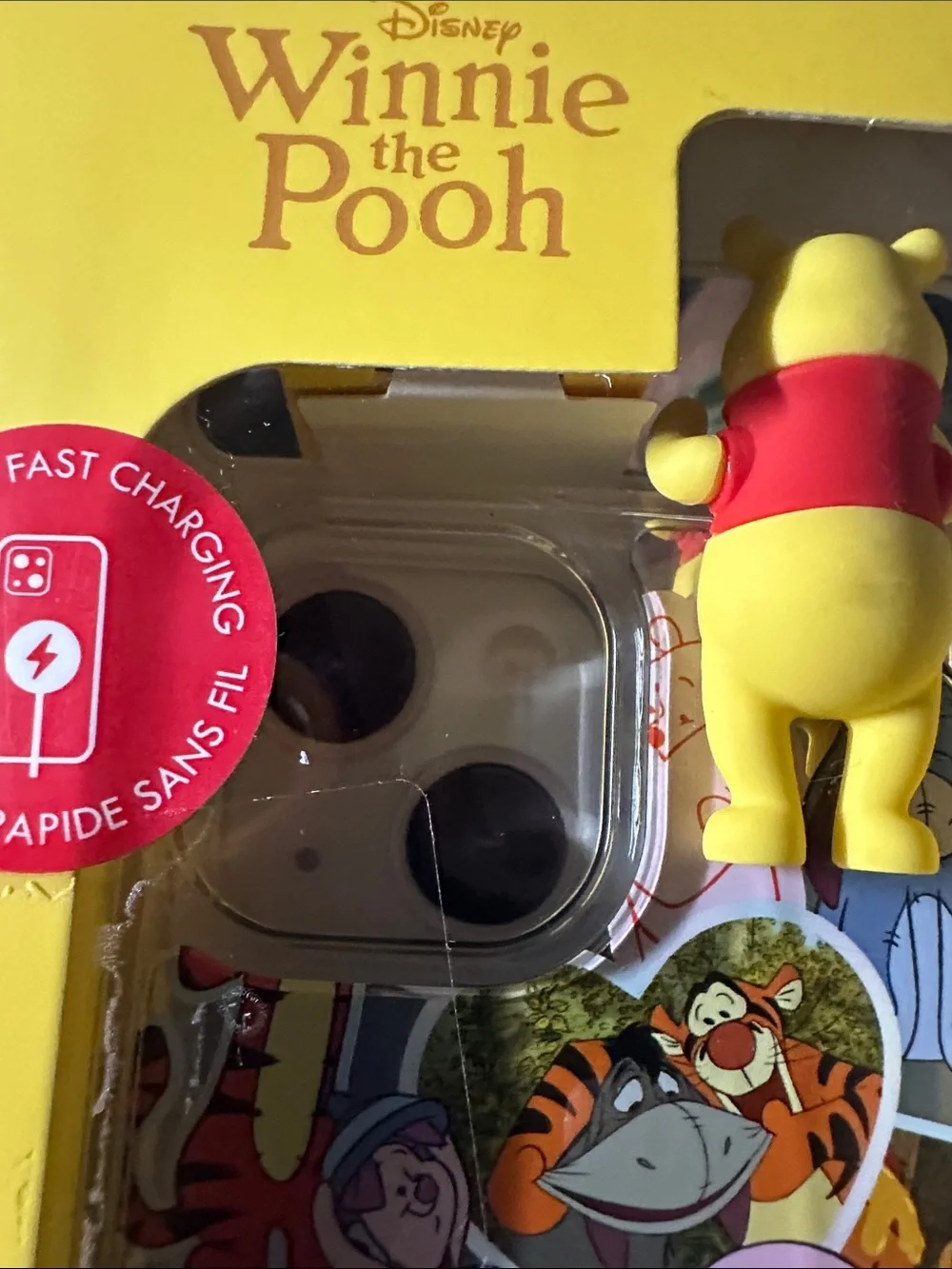 Disney Winnie the Pooh Multicolor Phone Case with Tech Buddy
